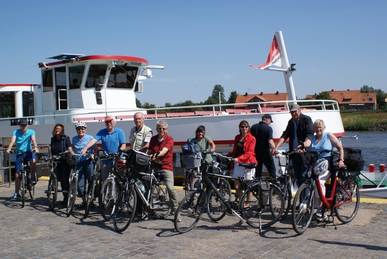 Schifffahrt nach Stolzenau und Radtour von Stolzenau nach Minden